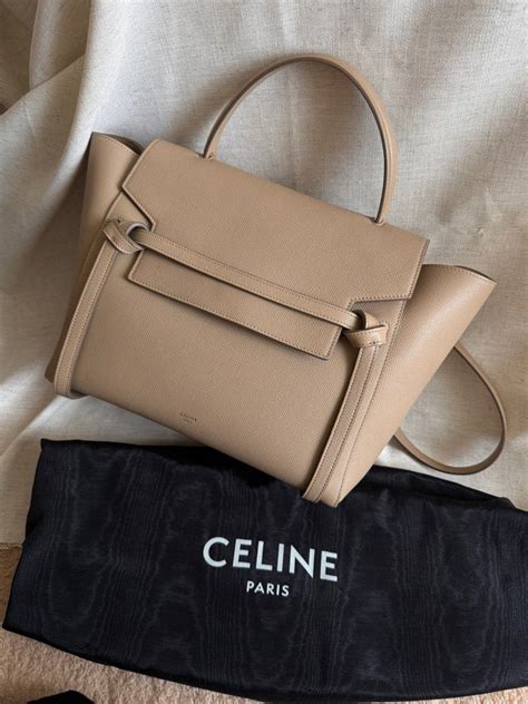 celine belt bag尺寸|CELINE經典Belt Bag推出超可愛迷你尺 .